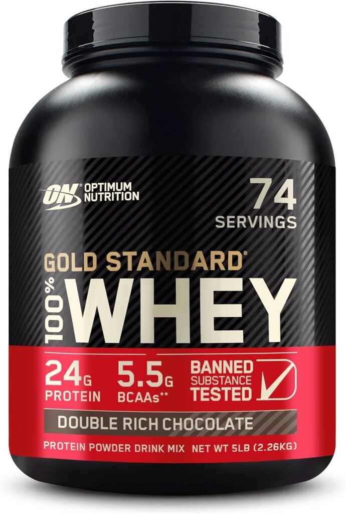 Optimum Nutrition Gold Standard 100% Whey Protein Powder: A Superior Choice for Muscle Support & Recovery