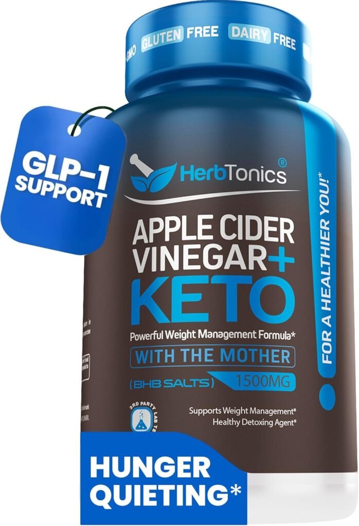 Discover the Benefits of Herbtonics Apple Cider Vinegar Capsules Plus Keto BHB